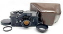 【美品】LEICA/ライカ CAMERA STILL PICTURE KE-7A カナダ産 ブラックペイント＋ELCAN 50mm f2