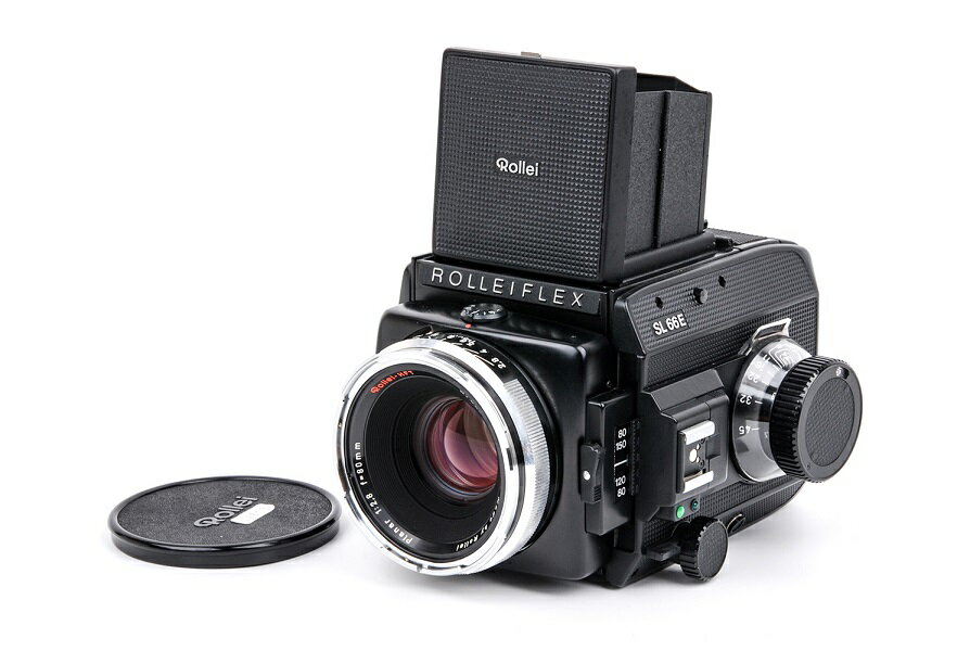 【美品】ROLLEI/ ローライ　SL66E planar 80mmf2.8 HFT 付き #jp26853