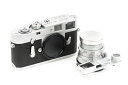 美品　LEICA/ライカ M2-R シルバーボディ 124号　#jp26962 + Leitz SUMMICRON 50mmf2 DR Rigid 235号 #jp26886