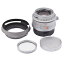 【8枚玉コーピー】SUMMICRON-M 35mm f2 ASPH E39 シルバーレンズ限定 + 13132 UVa + フード Hammertone #HK10139