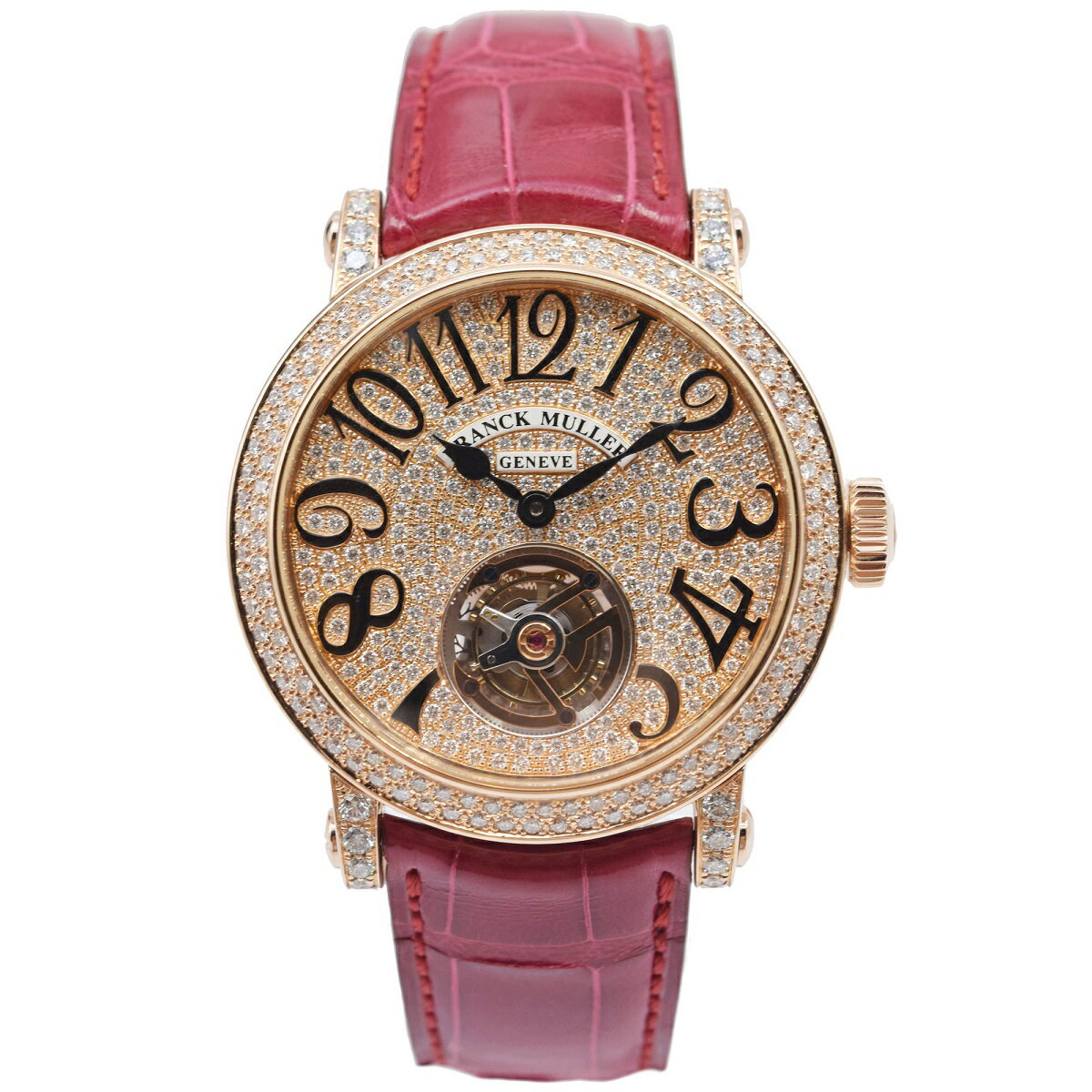 フランクミュラー 腕時計（メンズ） 新品　FRANCK MULLER/フランクミュラー　Tourbillon 7008 T DCD 5NWBダイヤル腕時計 #HK10471