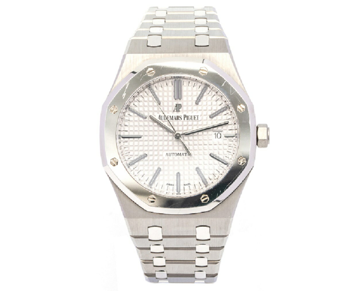 オーデマ・ピゲ 腕時計（メンズ） 美品 Audemars Piguet /オーデマ・ピゲ ロイヤルオーク Ref. 15403IP.OO.1220IP.01#hk9528＞#JP27186