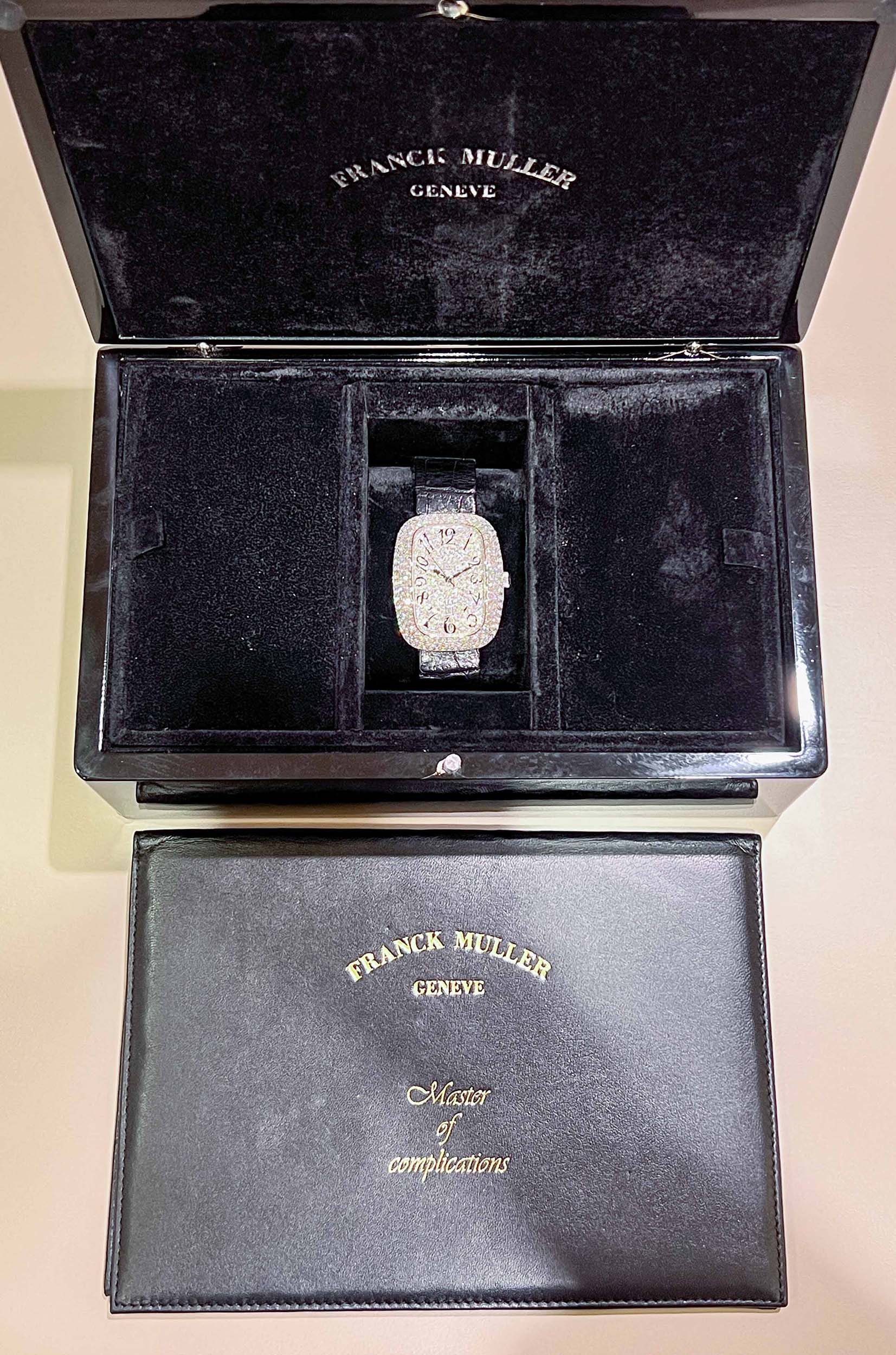 Franck Muller/フランク ミュラー GALET ギャレ 3000H SC DT V D3 CD K18WG ダイヤモンド #jp28145