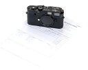 【関東カメラ整備済み】Leica/ライカ M2 ボタンリワインド 後塗りブラックペイント カメラボディー #jp25892