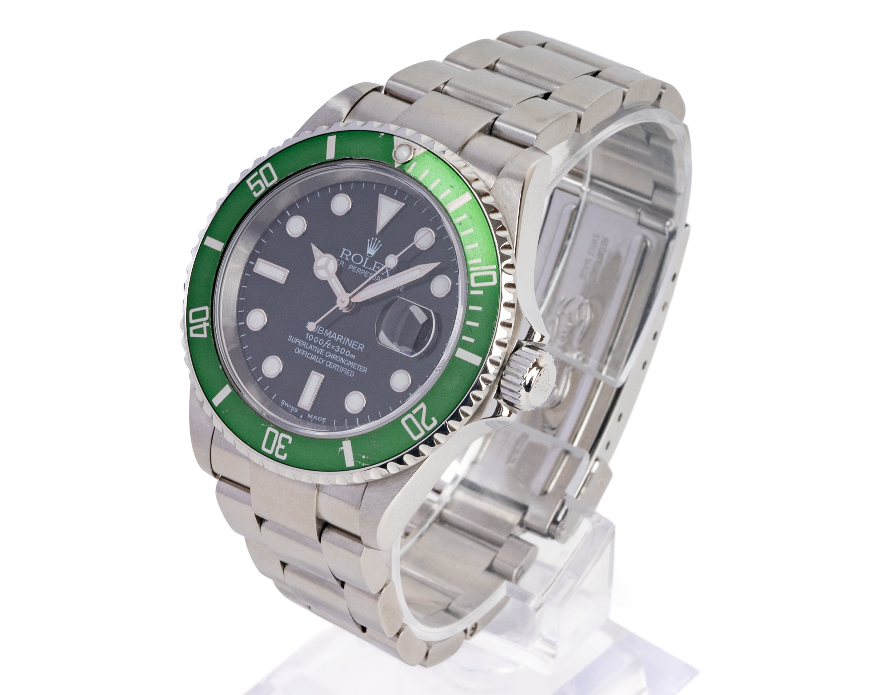 ROLEX/ロレックス Submariner サブマリーナ 16610LV F0番 2003年ギャランティー SS 自動巻き メンズ 腕時計 #jp28647