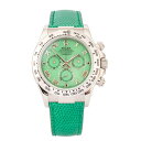 Rolex/ロレックス Daytona コスモグラフ デイトナ 116519 Beach Green P番 K18WG クリソプレーズ文字盤 自動巻き メンズ ...