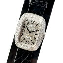 【未使用】FRANCK MULLER/フランクミュラー GALET ギャレ3002L QZ V D3 CD K18WG ダイヤモンド クオーツ レディース 腕時...
