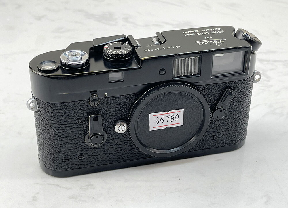 中古Leica/ライカ M4 ブラックペイント フィルムカメラボディ 1181xx万号 1967年産 #35780
