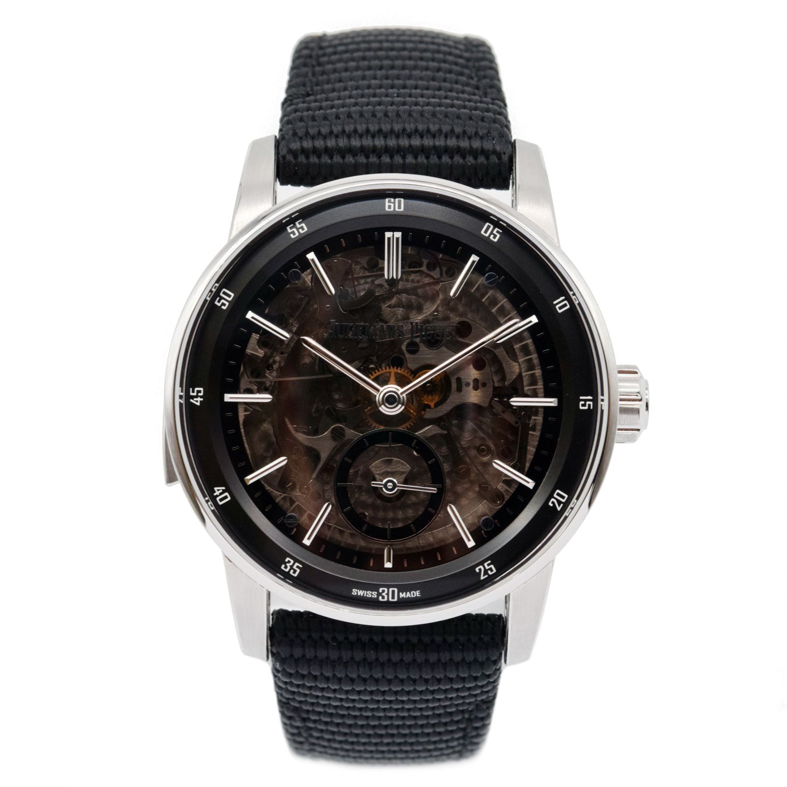 Audemars Piguet/オーデマピゲ Code 11.59 26395BC.OO.D002KB.01 18K WG スケルトン【香港支店在庫】#HK11716