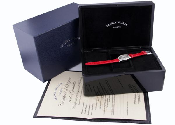 フランクミュラー 腕時計（メンズ） ★新品★フランク ミュラー SSケース 2852 QZ D1R ダイヤモンド クォーツ 腕時計