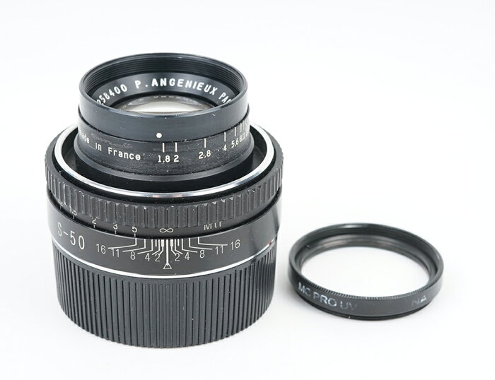 【美品】angenieux/アンジェニュー type s2 40mm f1.8 ライカMマウント改造 レンズ#34583
