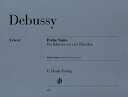 Claude Debussy：Petite Suite ドビュッシー：小組曲 ■出版社：Henle（ヘンレ） ■編成：1Pf 4Hands（連弾） ■輸入楽譜 ■楽譜は新品ですが、輸入商品のため入荷時による角の折れや日焼けがある場合がございます。 コンディションをご納得いただいた上でお買い求めくださいますようお願い申し上げます。 ■入荷時期により表紙のデザイン、色が掲載画像と異なる場合がございます。あらかじめご了承ください。