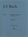 輸入楽譜／ピアノ／バッハ：イギリス組曲 第2巻 BWV 809 - 811