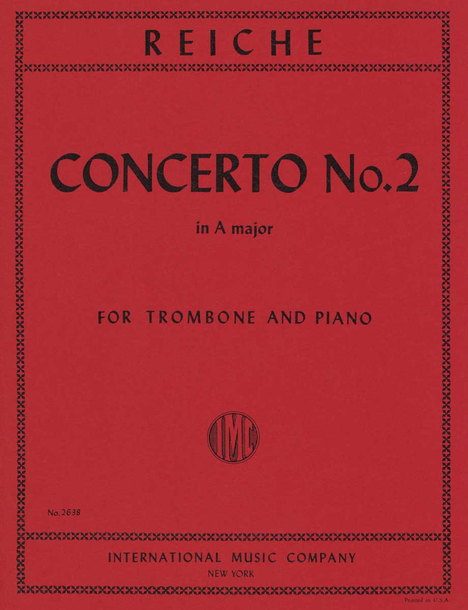 輸入楽譜/トロンボーン/ライヒャ(レイハ):トロンボーン協奏曲 第2番 イ長調