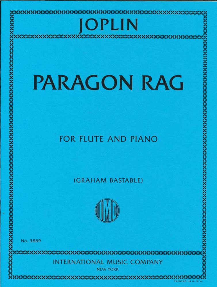 輸入楽譜／フルート／ジョプリン：パラゴン・ラグ