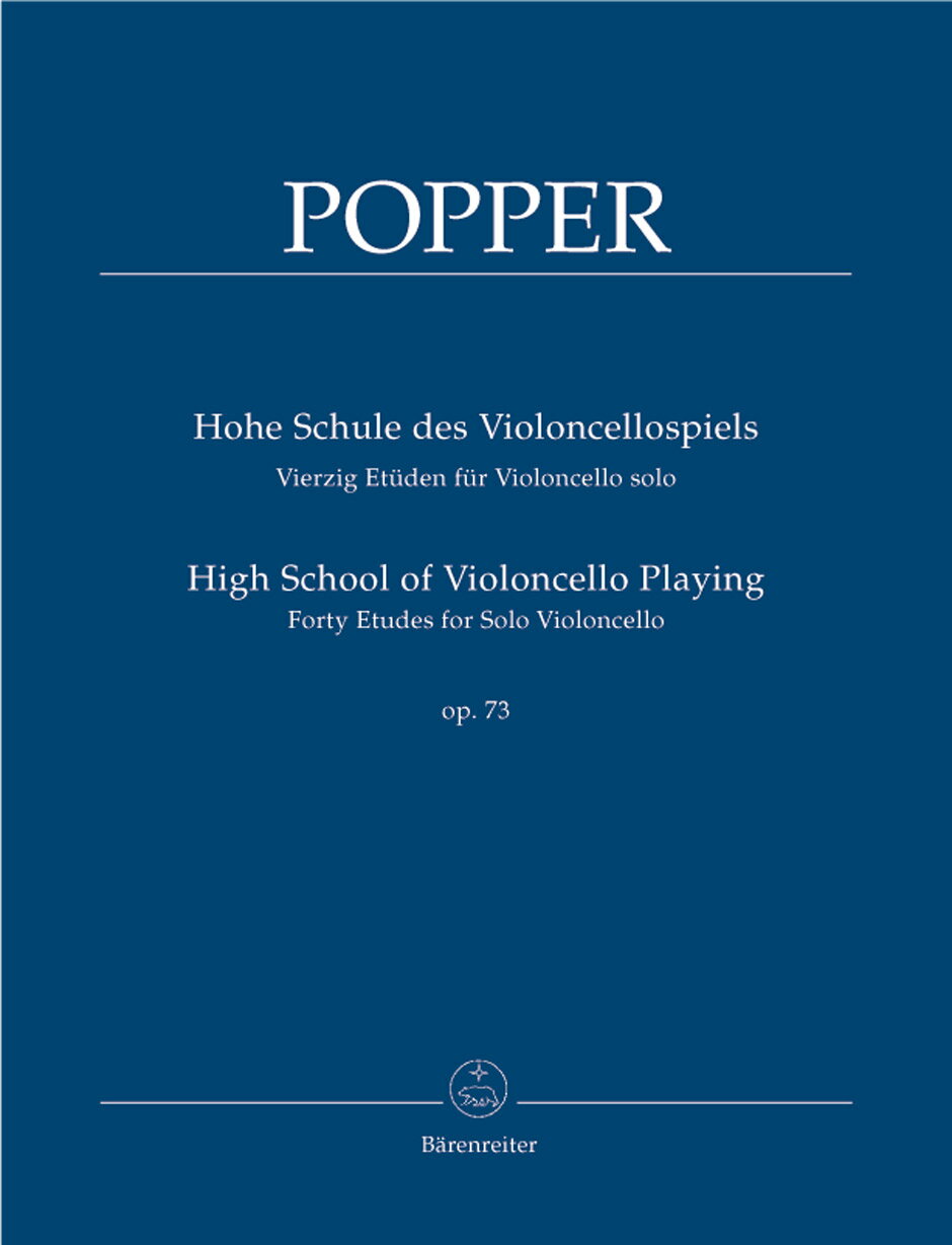 輸入楽譜／チェロ／ポッパー：チェロ奏法の上級教本 op. 73