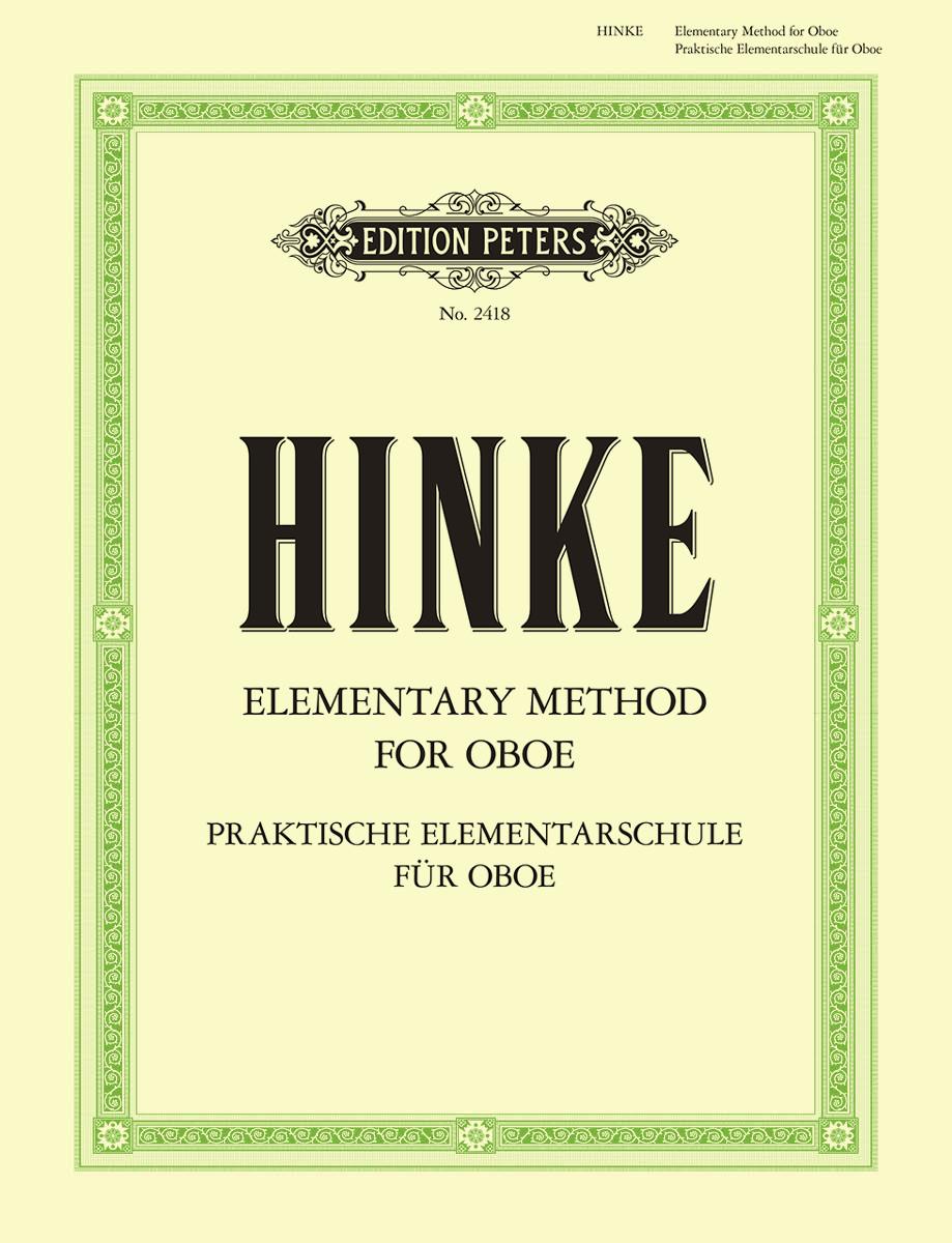 輸入楽譜/オーボエ/ヒンケ:初級教本の商品画像