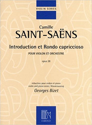 輸入楽譜／バイオリン（ヴァイオリン）／サン＝サーンス：序奏とロンド・カプリチオーソ op. 28