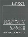 輸入楽譜／ピアノ／リスト：練習曲集 第2巻 パガニーニによる大練習曲、3つの演奏会用練習曲、2つの演奏会用練習曲
