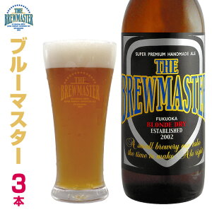 ブルーマスター3本セット　330ml　瓶ビール　ペールエール　九州　福岡　クラフトビール　定番地ビール 家飲み　贈答