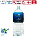 15年 保存 ミネラルウォーター カムイワッカ麗水 2L 6