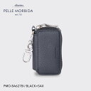 ペッレ モルビダ キーケース メンズ 【正規取扱店】ポイント10倍【PELLE MORBIDA ペッレモルビダ】バルカ 牛革 本革 レザー キーケース メンズ【プレゼント ギフト】日本製 PMO-BA627BI [送料無料]