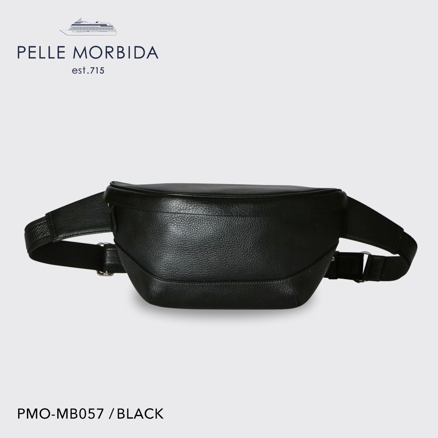 【正規取扱店】ポイント10倍【PELLE MORBIDA ペッレモルビダ】メイデンヴォヤージュ シュリンクレザー 牛革 本革 レザー ボディバッグ メンズ【プレゼント ギフト】日本製 PMO-MB057 [送料無料]