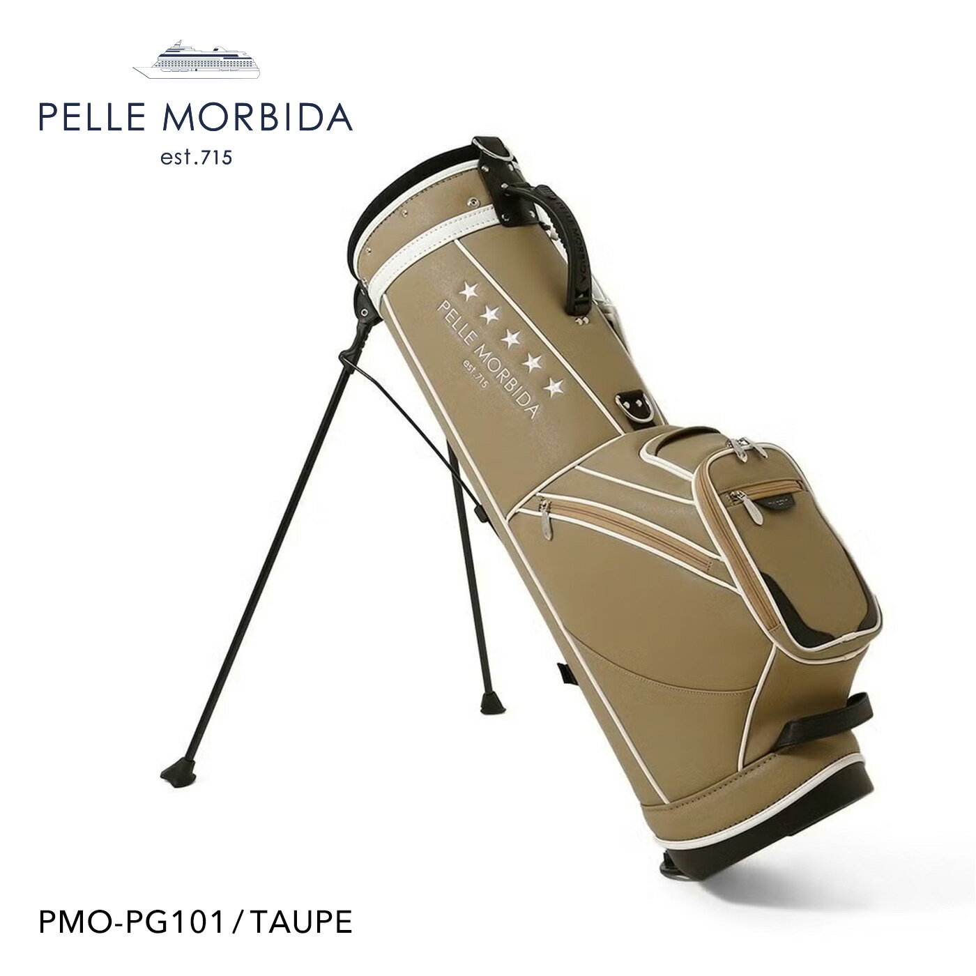 Other - 【正規取扱店】ポイント10倍【PELLE MORBIDA ペッレモルビダ】ゴルフ 合成皮革 キャディバッグ メンズ【プレゼント ギフト】 PMO-PG101 [送料無料]