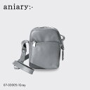 【正規取扱店】ポイント10倍【aniary アニアリ】シュリンク レザー 牛革 本革 ショルダーバッグ メンズ 【プレゼント ギフト】日本製 07-03005 ...