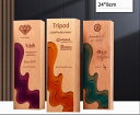 【送料無料】クリスタル トロフィー ゴルフコンペ 優勝杯 参加賞 エージシュート ホールインワン記念 に!!ゴルフトロフィー オーダーメイド エイジシュート a...