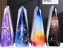 【送料無料】クリスタル トロフィー ゴルフコンペ 優勝杯 参加賞 エージシュート ホールインワン記念 に!!ゴルフトロフィー オーダーメイド エイジシュート a...
