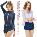 【送料無料】涼感 パーカー 薄手 吸水 長袖 ジップアップ 速乾 紫外線対策 日焼け止め レディース ラッシュパーカー UVカット ラッシュガード