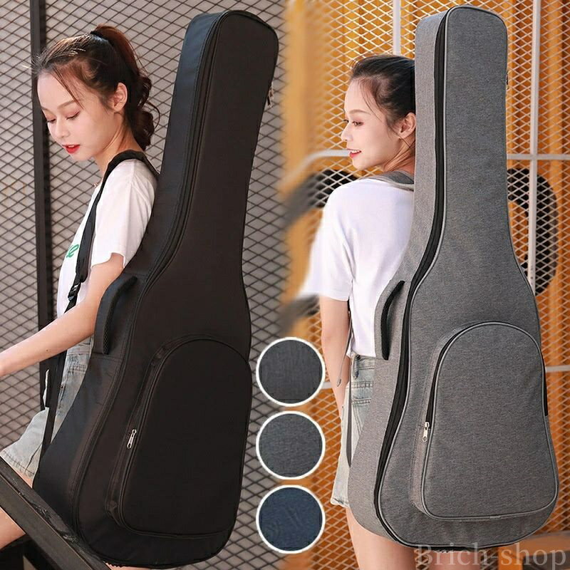 【送料無料】アコース セミハードケース アクセサリー 楽器 手提げ リュック型 エレキ アコギ ギターケース クラシック ギターバッグ ギフト