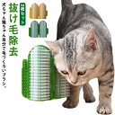 【送料無料】犬 ブラシ 貼るだけ 無駄毛 猫じゃらし 抜け毛除去 2枚セット ブラッシング 猫用 猫 兼用 毛取り ブラシ ペットブラシ 毛玉取り
