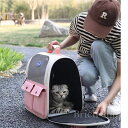 【送料無料】電車移動用 通院 旅行 ドライブ おしゃれ 大きい ペットハウス リュック キャリー 猫 通気性抜群 リュック