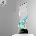 【文字彫刻無料】 クリスタル トロフィー ゴルフコンペ 優勝杯 参加賞 エージシュート ホールインワン記念 に!!ゴルフトロフィー オーダーメイド エイジシュー...