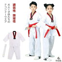 【送料無料】テコンドー着 子供 大人 キッズ テコンドー ユニフォーム 空手着 テコンドーウェア カンフー セットアップ スポーツウェア 制服 武道 トレーニン...