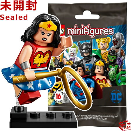 71026-2 レゴ LEGO ミニフィギュア DCスーパーヒーローズ シリーズ ワンダーウーマン│Classic Wonder Woman (from 1966)