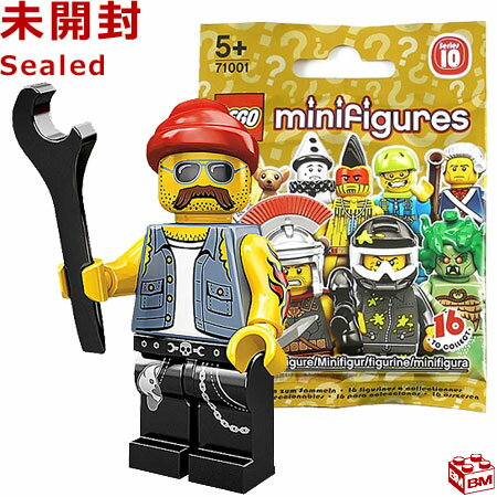 71001 LEGO レゴ ミニフィギュア シリーズ10 オートバイのメカニック｜LEGO Minifigures Series10 Motorcycle Mechanic 【71001-16】