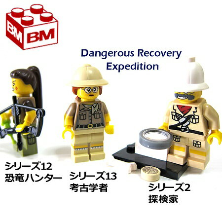 71008 LEGO レゴ ミニフィギュア シリーズ13 考古学者｜LEGO Minifigures Series13 Paleontologist 【71008-6】 3