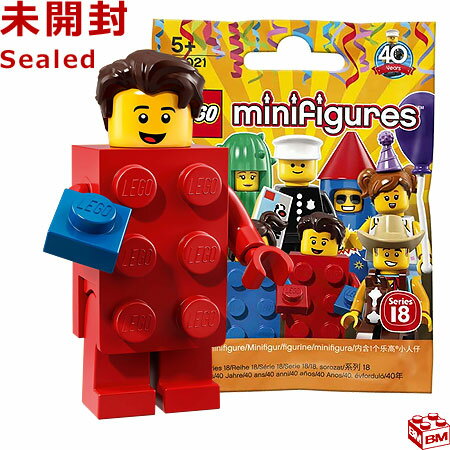71021 LEGO レゴ ミニフィギュアシリーズ 18 レゴブロックマン｜LEGO Minifigures Series18 LEGO&#174; Brick Suit Guy 