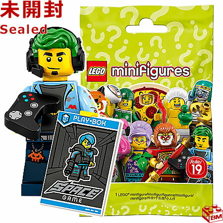 71025 LEGO レゴ ミニフィギュア シリーズ19 ビデオゲームチャンピオン│LEGO Minifigures Series19 Video Game Champ 
