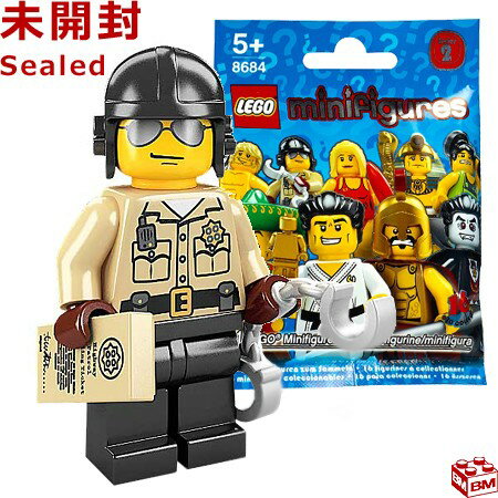 8684 LEGO レゴ ミニフィギュア シリーズ2 ハイウェイ警官｜LEGO Minifigures Series2 Traffic Cop 【8684-6】