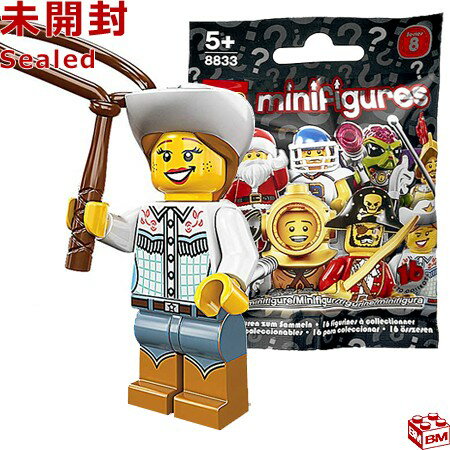 8833 LEGO レゴ ミニフィギュア シリーズ8 カウガール｜LEGO Minifigures Series8 Cowgirl 【8833-4】