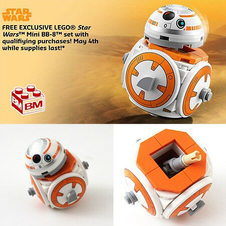 レゴ スター・ウォーズ BB−8│BB-8 Exclusive 2018 Minifigure Bagged - polybag 【40288】