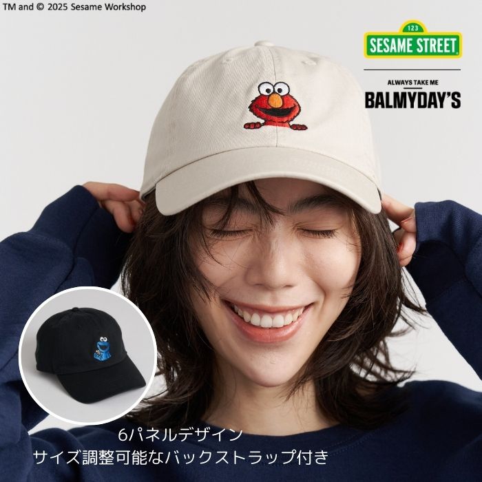 Rakuten - 【40％OFF】SESAME STREET CAP セサミストリート キャップ レディース 女性 メンズ 男性 ペア 帽子 刺繍 親子 ペア キャップ 別注 ストリート ファッション