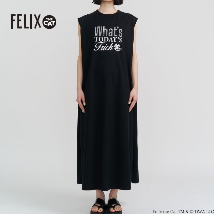 【楽天スーパーセール】FELIX ONE-PIECE 1 ワンピース レディース ロングワンピース ノースリーブ カジュアル 製品洗い ヴィンテージ風 韓国ファッション 春 夏