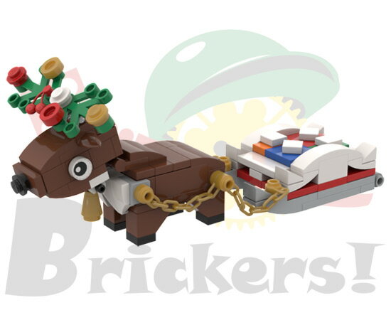 レゴ オリジナルセット ナカイとソリ | LEGO 純正パーツ使用