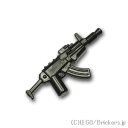 レゴ カスタム パーツ ミニフィグ アサルトライフル AK-74u Black/ブラック レゴ互換品 ミニフィギュア 人形 ミリタリー 武器 銃 ライフル