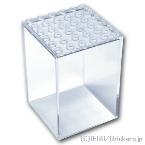 レゴ ディスプレイケース 6 x 6 x 7 [Tr,Clear/トランスクリアー] | レゴ互換品 ブロック 収納 ケース カスタム パーツ ミニフィグ 人形 【宅急便限定】